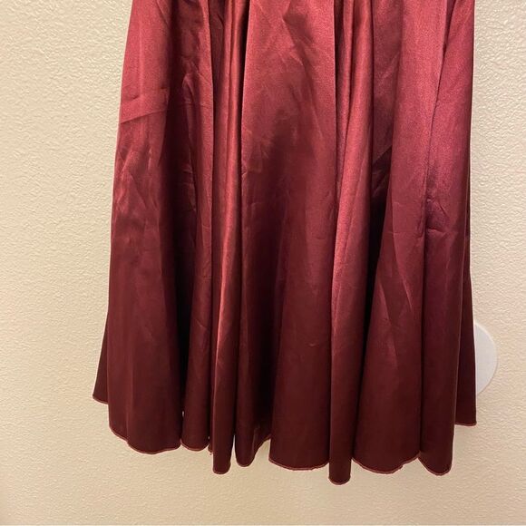WEISSMAN Dance Costume lyrical burgundy Hopeless Romantic 9567 adult SA - Picture 5 of 14
